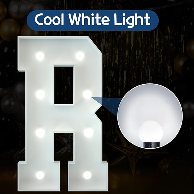 Marquee Letters 3 Feet Tall Large Light Up Letters Baby Shower Decorations - Image 2