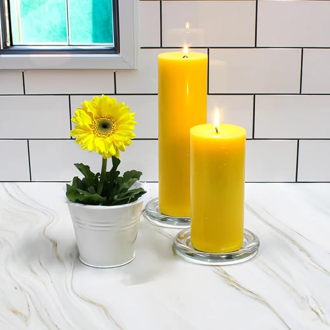 WGV Tea Light Votive Candle Holder Plate 4" W, Small Home Accent Decor - Image 8