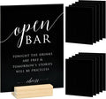 5 Pack 8x10 Inch Black Acrylic Signs Blanks, DIY 8x10 Blank Black Acrylic Sheet by JINMURY