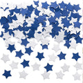 MOWO Blue and Silver Star Confetti Table Decoration by MOWO