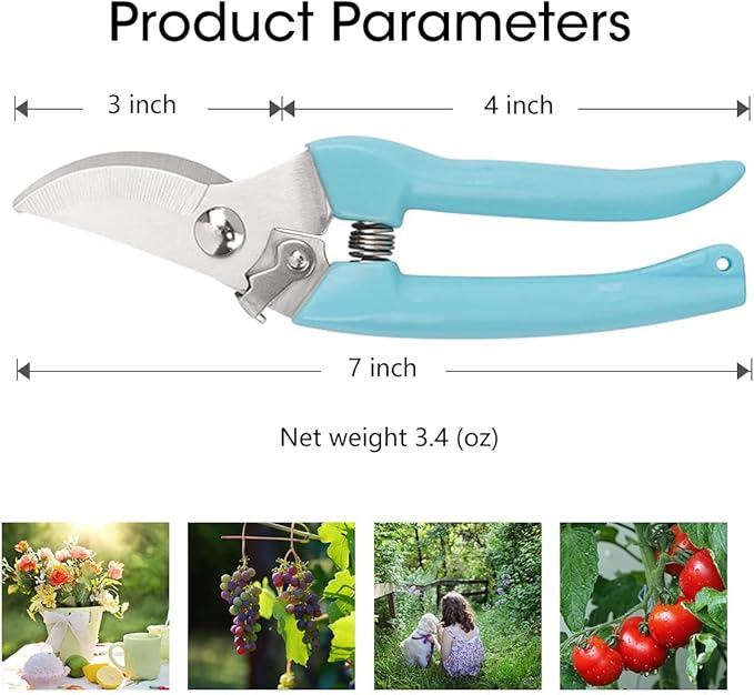 Leize Pruning Shears, Gardening Hand Pruner, Floral Shears, Strong Pruner - Image 2