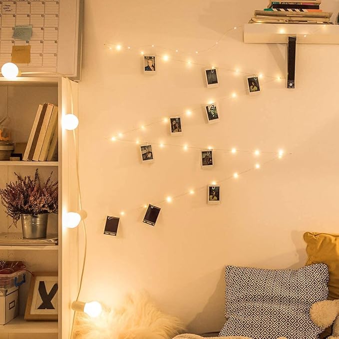 Photo Clip String Light - 33Ft 100LED Fairy Lights - Image 5