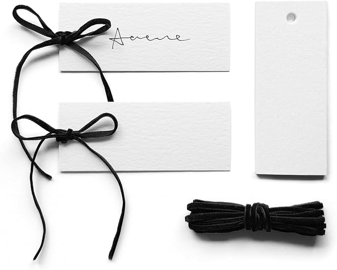 50 Pcs Place Cards for Table Setting -3.94"X1.57" Table Place Cards by Maegmew