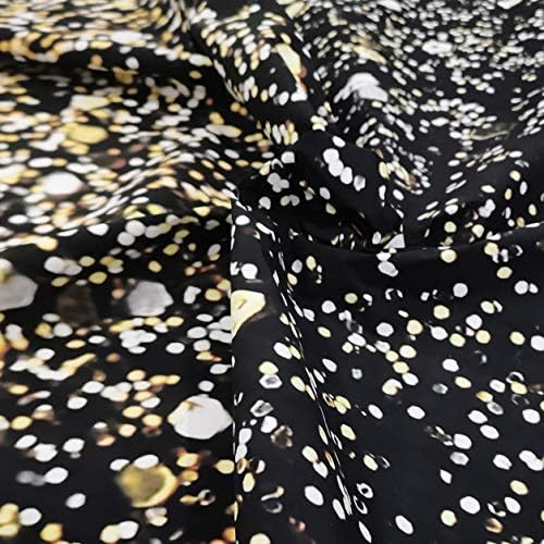 SJOLOON Black and Gold Backdrop Gold Spots Backdrop Vinyl Photography Backdrop - Image 4