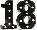 Pooqla Decorative Led Light Up Number Letters by Pooqla