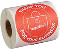 Angel's Peel Lounge Thank You Tamper Proof Stickers Roll — Tamper Evident by AngelsPeelLounge