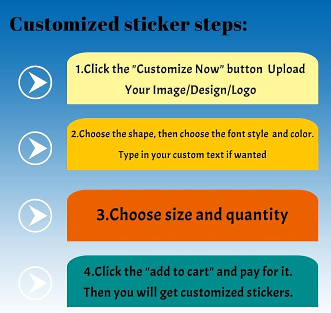 Custom Stickers 70-1000 Personalized Labels - Image 2