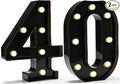 Pooqla Decorative Led Light Up Number Letters by Pooqla