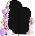 Wedding Arch Cover 6FT 7.2FT Arch Backdrop Cover Fitted Spandex Covers Set of 2 by Unknown