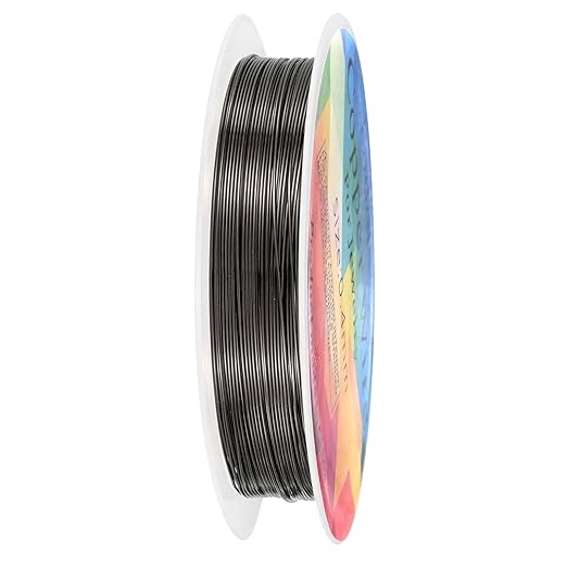 0.4 mm/26 Gauge Copper Wire for Jewelry Making, 30.2FT Copper Beading Craft by MMETERXITY