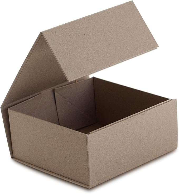 CECOBOX - Gift Boxes with Lids for Presents 6"x6"x2.75" - Matte, Collapsible - Image 2
