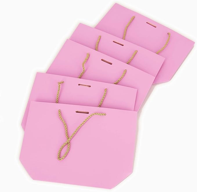HUAPRINT Gift Bags with Handles, 7.48×3.54×7.9 inches, Party Favor Bags with - Image 4