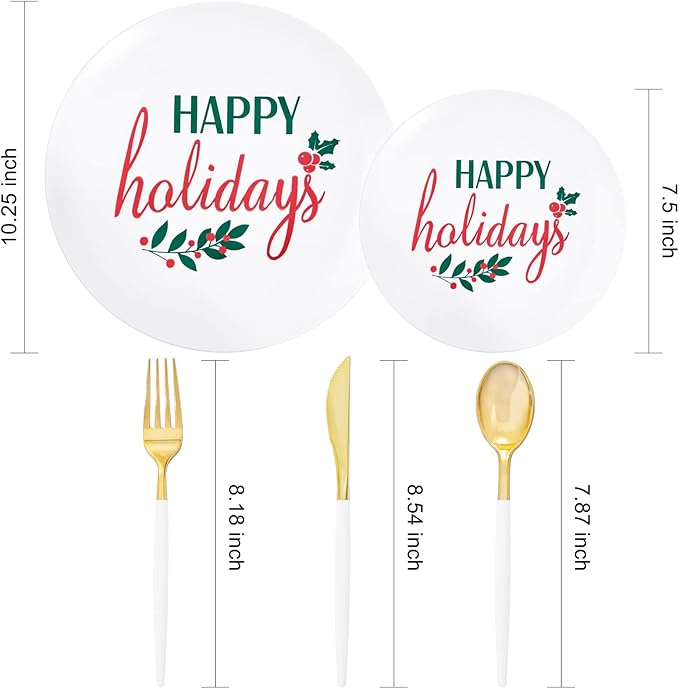 Supernal 150pcs Easter Plastic Dinnerware - Image 2