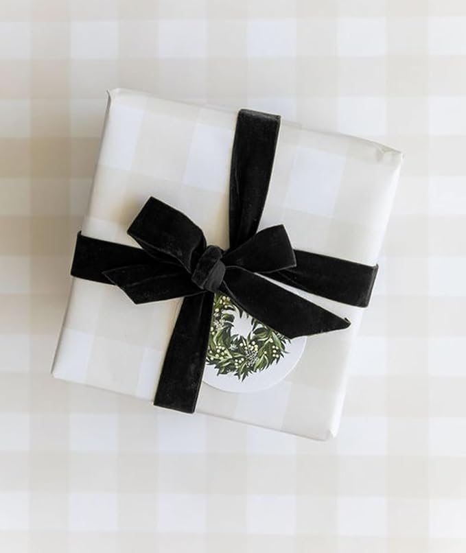 Black Velvet Ribbon 1'' 25 Yards - Image 6