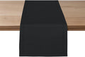 Ruvanti Linen Table Runner 108 Inches, Classic Hemstitch, Non-Slipping by Ruvanti