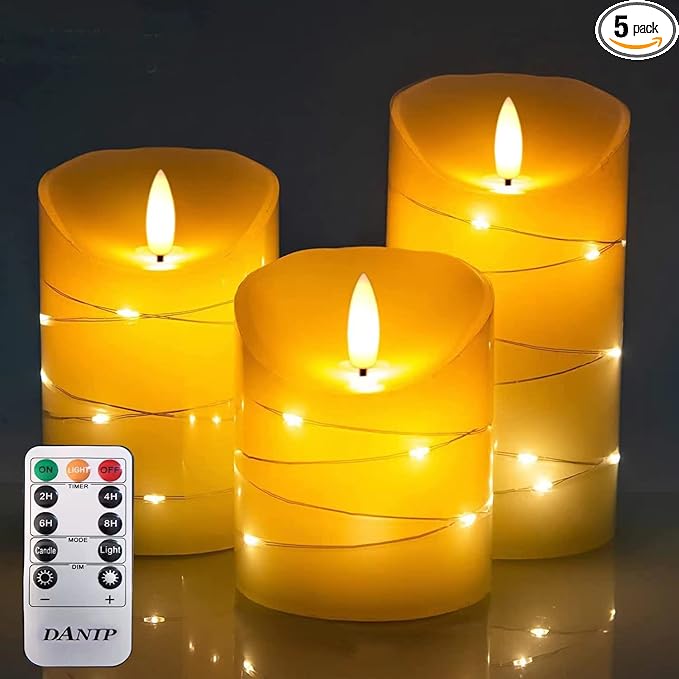 DANIP White LED flameless Candle by danip
