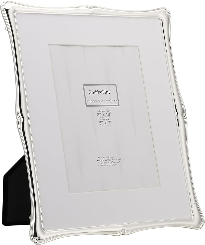 8 x 10'' Premium Alloy Silver Photo Frame - Image 9