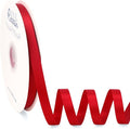 Ribbli Red Satin Ribbon Double Faced Satin 1/2 Inch x Continuous 100 Yards-Red by Ribbli