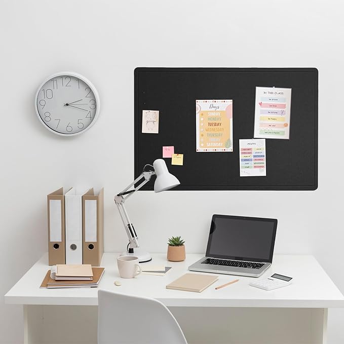 Bulletin Board, 36 x 24 inches Felt Board - Image 7