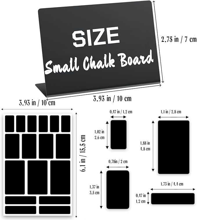20 Pack Food Labels for Party Buffet - Image 2