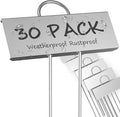 STARTOSTAR 30-Pack Metal Plant Labels Weatherproof Garden Markers, Height 10.6'' by STARTOSTAR