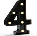 Pooqla Light Up Numbers, Lighted Marquee Number Sign by Pooqla