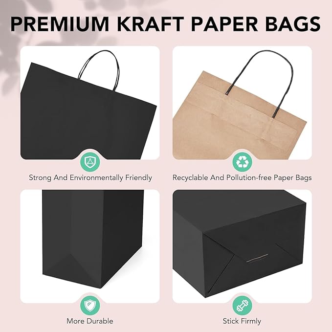 METRONIC Kraft Paper Gift Bags - Image 3