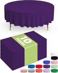 Pureegg Plastic Table Cloth Disposable 10 Pack, Halloween Party Decorations by Pureegg
