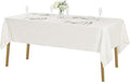 Rectangle Tablecloth 60x102 inch Washable Polyester Fabric Table Cloth by Cupuamon