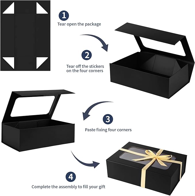 TIACABO Black Large Gift Box - Image 5