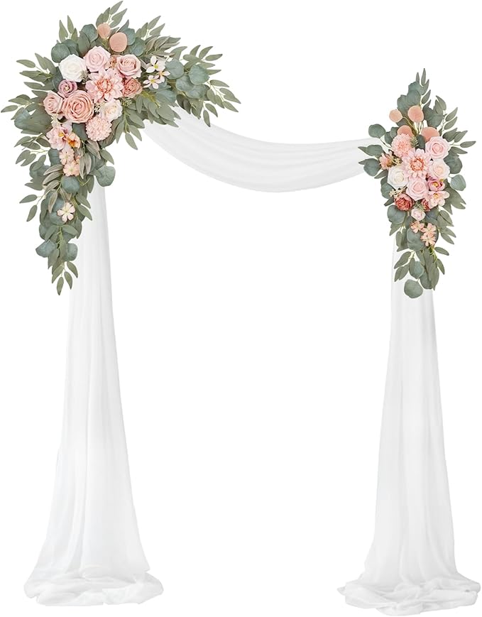 Artificial Wedding Arch Flowers Kit by WEIERYUE