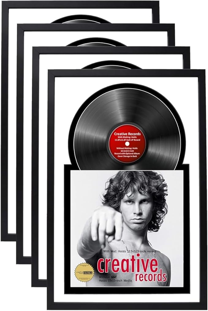 Creative Picture Frames 16" x 24" Jukebox Vinyl Frame Display by CreativePictureFrames