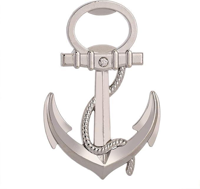 24 PCS Nautical Themed Anchor Party Favors Beer Bottle Opener Party Souvenirs - Image 3