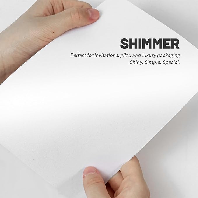 50 PCS Pearl White A7 Envelopes - Image 4