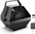 Theefun Bubble Machine: Remote Control 750ML Metal Bubble Blower Wireless USB by Theefun
