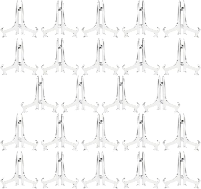 Juvale Mini Clear Acrylic Easel Stands - Image 8