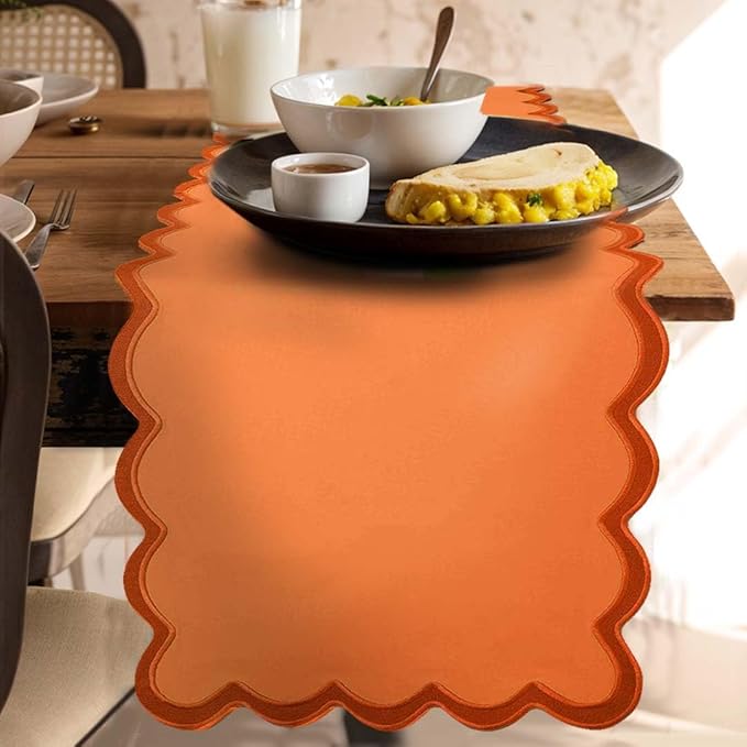 Folkulture Table Runners | Fall Table Runner 72 inches Long | 100% Cotton Table - Image 9