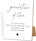 Wedding Signs for Reception, 8x11 White Minimalist Style Love Signs for Wedding by TCJIU