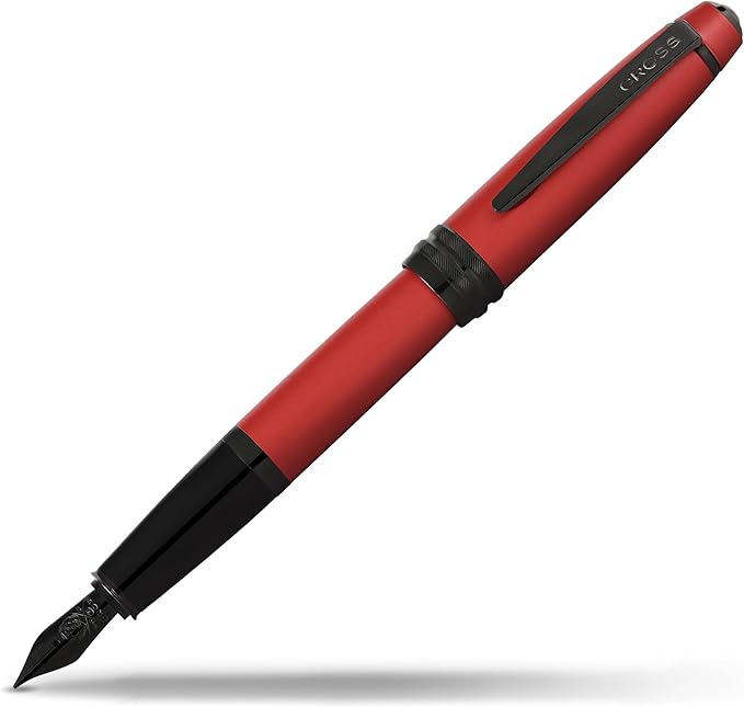 Cross Bailey Matte Red Lacquer Fountain Pen by Cross