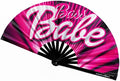 Kandies World UV Reactive Custom Festival Folding Hand Fan by KandiesWorld