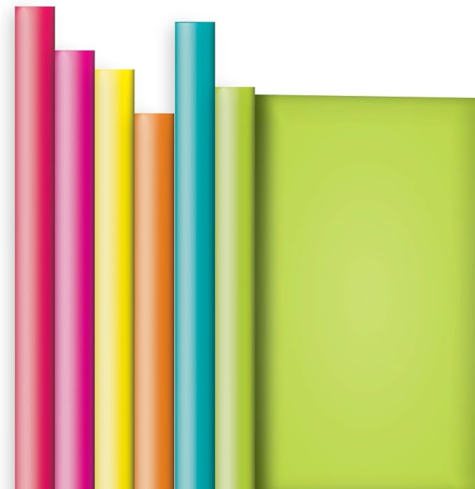 Jillson Roberts 6 Roll-Count All-Occasion Solid Color Gift Wrap Available in 10 by JillsonRoberts