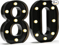 Pooqla Decorative Led Light Up Number Letters by Pooqla
