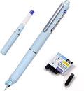 WRITECH Fountain Pen Fine Nib: Black Ink Retractable Pen Set Includes 5 Ink by WRITECH