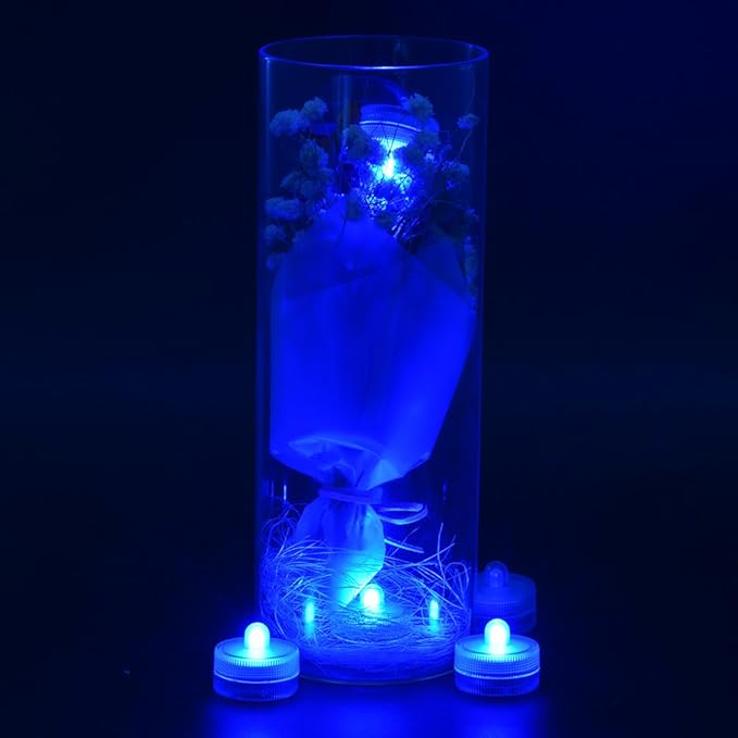 Halloween Lights Submersible LED Lights cr2032 Battery Powered Underwater - Image 5
