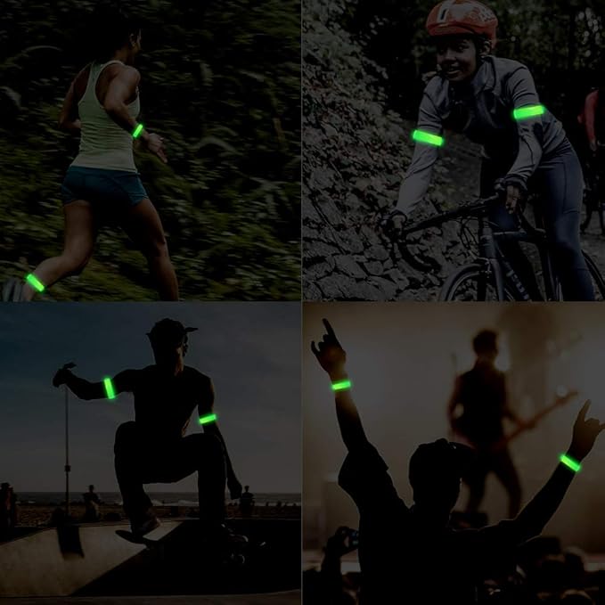 Rechargeable LED Armband for Running, Light Up LED Armband, High Visibility - Image 7