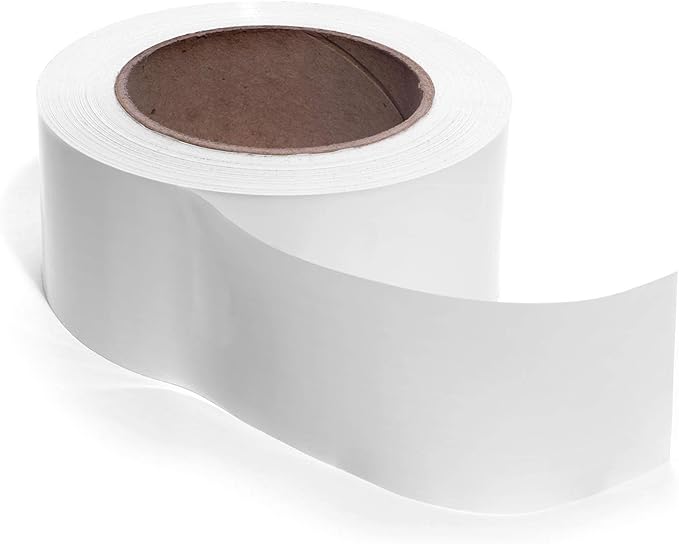 TCDesignerProducts White Metallic Streamer, 2 Inches x 500 Foot by Unknown
