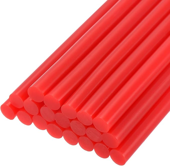 uxcell 20pcs Hot Glue Sticks for Glue Gun 11mm/0.43-inch x 4-inch Mini Hot Melt by uxcell