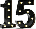 Pooqla Decorative Led Light Up Number Letters by Pooqla