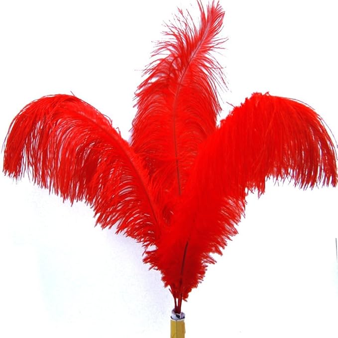 KOLIGHT® 40pcs 12''~14'' Natural Ostrich Feathers - Image 2