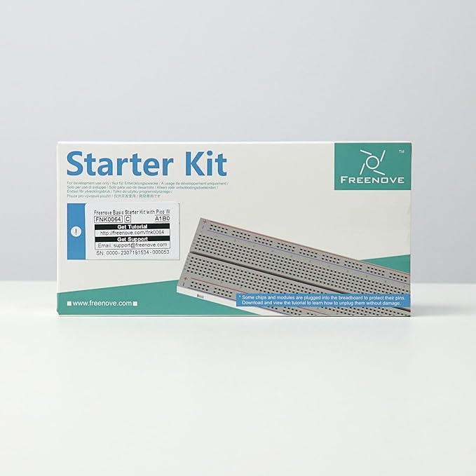 Freenove Basic Starter Kit for Raspberry Pi Pico W, Dual-core Arm Cortex-M0+ - Image 8